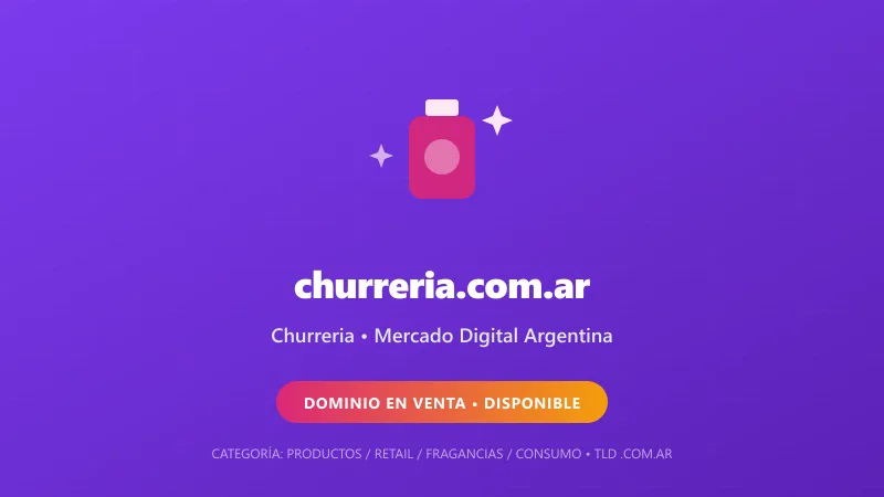 Identidad gráfica y activo digital para Churreria en Argentina